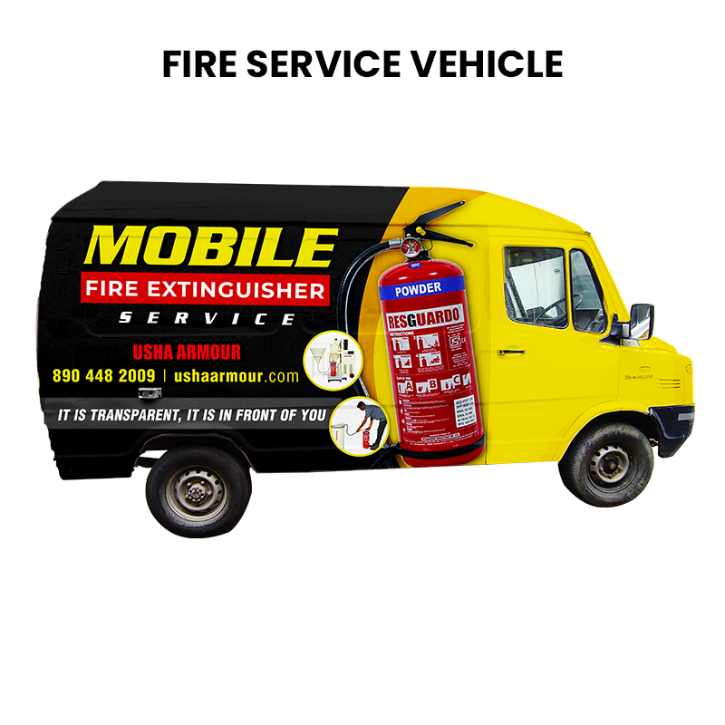 Mobile van refilling onsite with a specialized team ensuring efficient and convenient gas or fuel replenishment